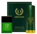 Denver Gift Pack Hamilton (Deo 150 ML + Pefume 100 ML) 